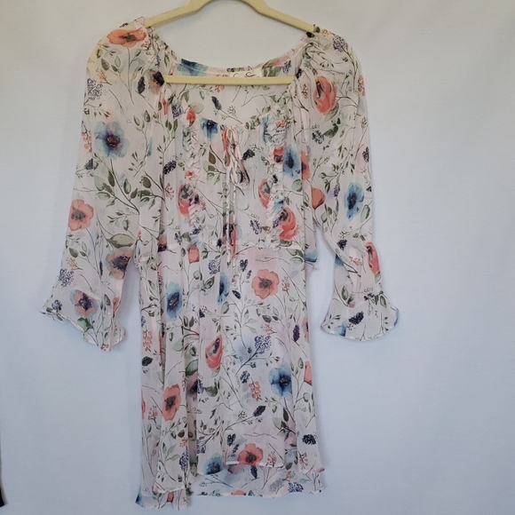 Jessica Simpson Tops - Jessica Simpson Maternity Sheer Blouse